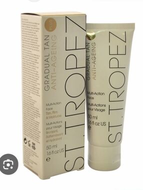 St. Tropez Gradual Tan Anti Aging Plus Multi Action New In Original Box 50ml